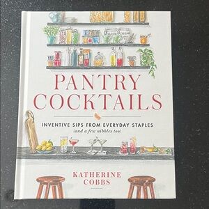Pantry Cocktails Book by Katherine Cobbs purchased from Anthropologie New unused